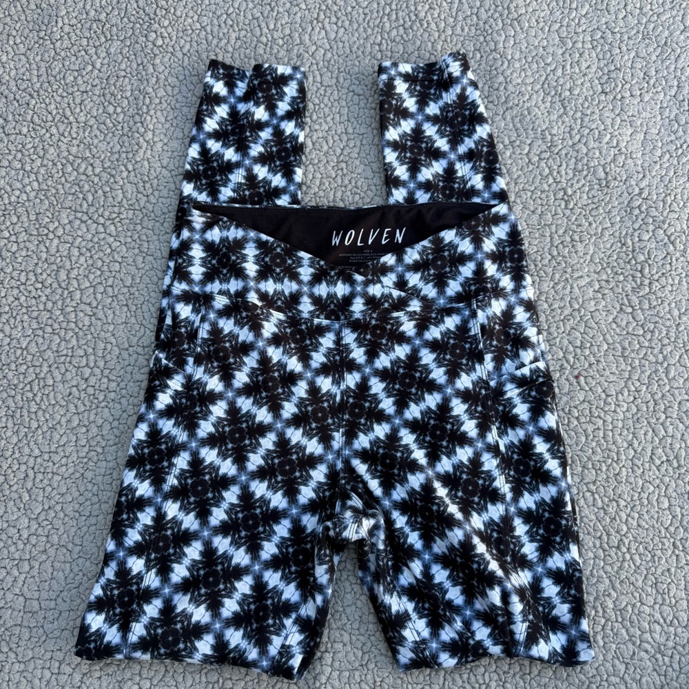Wolven Kona Crossover Pocket Legging - Picture 5 of 6